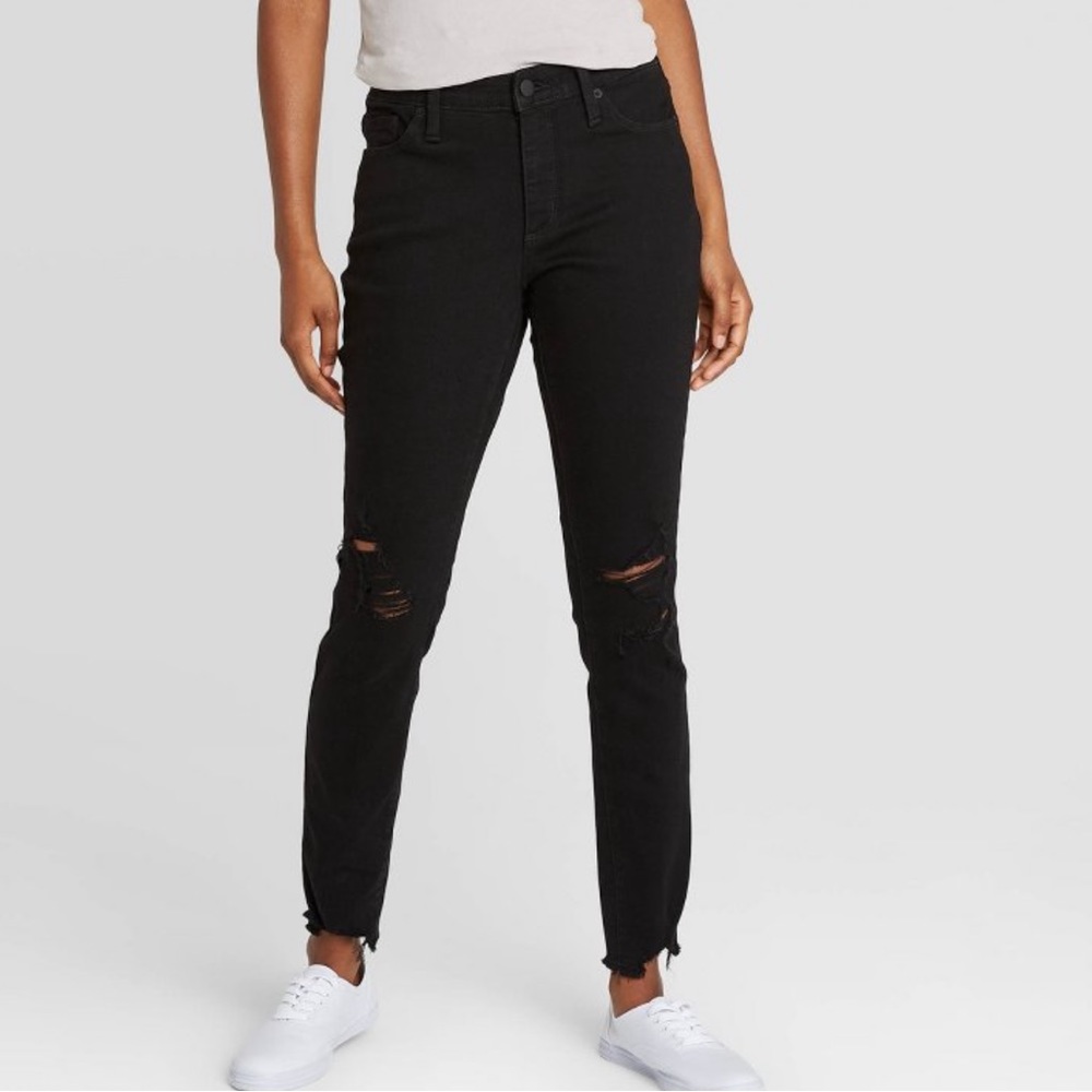 2 for $20 - Universal Thread Skinny Jeans - Black and Denim Bundle